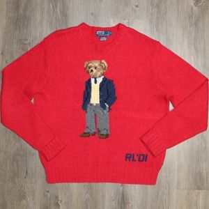 Polo Ralph Lauren Sz L Men's Vintage RL01 Sweater